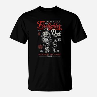 Father From Kids Son Daughter T-Shirt | Crazezy