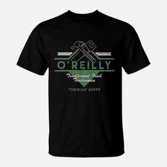 Fawlty Towers Inspired Oreilly Builders T-Shirt | Crazezy DE