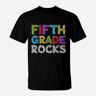 Fifth Grade Rocks T-Shirt | Crazezy DE