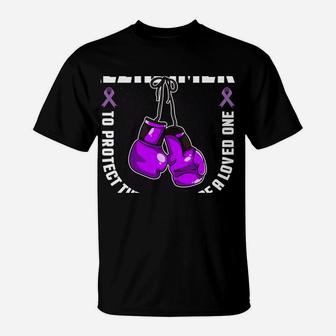 Fight Against Alzheimers For Loved Ones Design T-Shirt | Crazezy CA