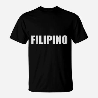 Filipino T-Shirt | Crazezy
