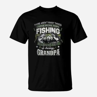 Fishing Grandpa Reel Cool Grandpa T-Shirt - Thegiftio UK