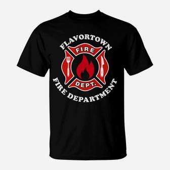 Flavortown Fire Department T-Shirt | Crazezy