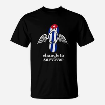 Flying Survivor Cuban Flag T-Shirt | Crazezy DE