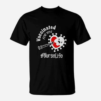 For You Nurse Life Clinical Medical T-Shirt | Crazezy