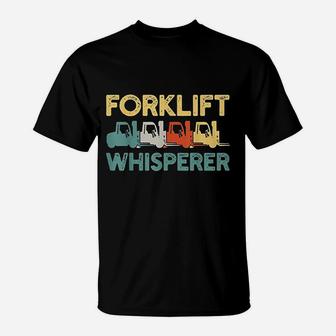 Forklift Driver Forklift Operator T-Shirt | Crazezy