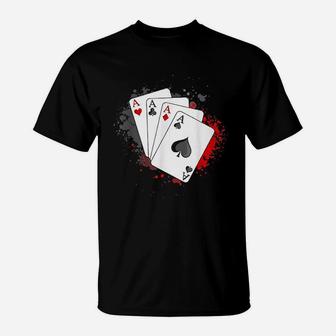 Four Aces T-Shirt | Crazezy DE