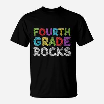 Fourth Grade Rocks T-Shirt | Crazezy UK