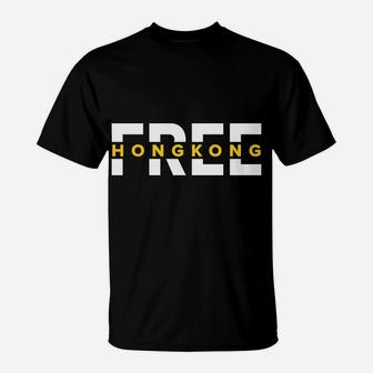Free Hong Kong -- 2019 Hong Kong Protest T-Shirt | Crazezy