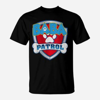 Funny Baba Patrol - Dog Mom, Dad For Men Women T-Shirt | Crazezy DE