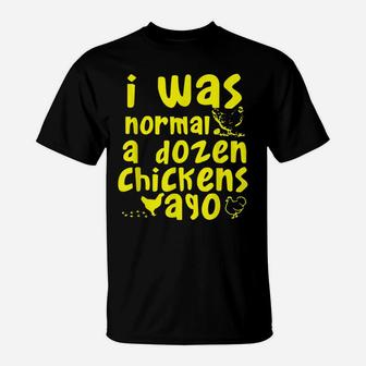 Funny Chicken Farm Farmer Ladies Country Crazy Chicken Lady T-Shirt | Crazezy