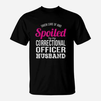 Funny Correctional Officer Wife T-Shirt | Crazezy DE