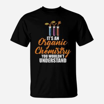 Funny Distressed Retro Vintage Organic Chemistry T-Shirt - Monsterry