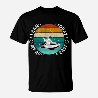 Funny Fishing Can't Work My Arm Is In Cast Men Women Boat T-Shirt | Crazezy DE