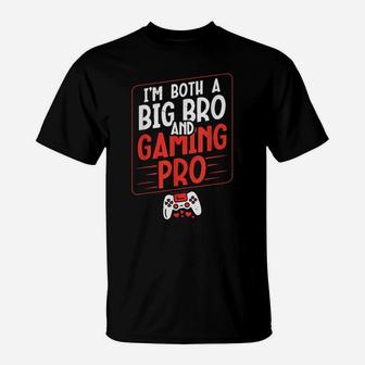 Funny Gamer Brother Vintage Video Games For Boys Son Gaming T-Shirt | Crazezy UK