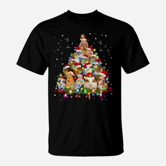 Funny Guinea Pig Christmas Tree Ornament Decor Gift Cute Sweatshirt T-Shirt | Crazezy AU