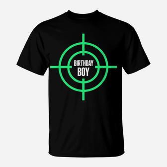 Funny Laser Tag Birthday Party Cute Laser Tag T-Shirt | Crazezy