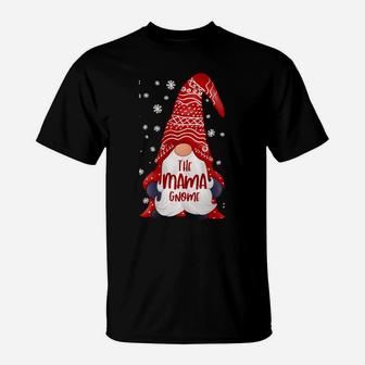 Funny Mama Gnome Family Matching Christmas Gift Pajama T-Shirt | Crazezy AU
