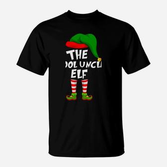 Funny Matching Family Christmas The Cool Uncle Elf T-Shirt | Crazezy UK