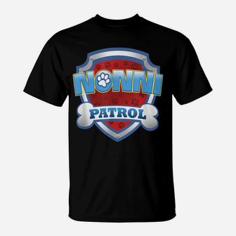 Funny Nonni Patrol - Dog Mom, Dad For Men Women T-Shirt | Crazezy UK