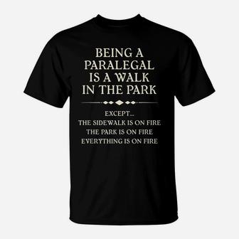 Funny Paralegal Design For Christmas, Birthday, National Day T-Shirt | Crazezy