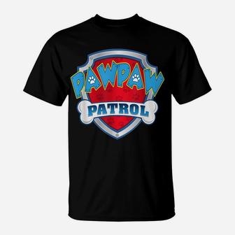 Funny Pawpaw Patrol - Dog Mom, Dad For Men Women T-Shirt | Crazezy