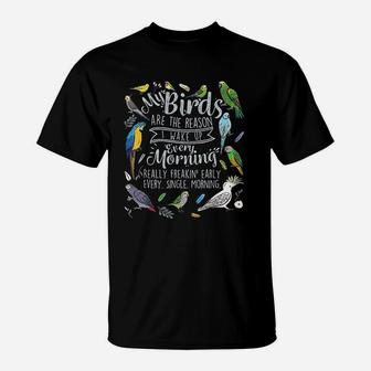 Funny Pet Parrot Bird With Macaw T-Shirt | Crazezy CA