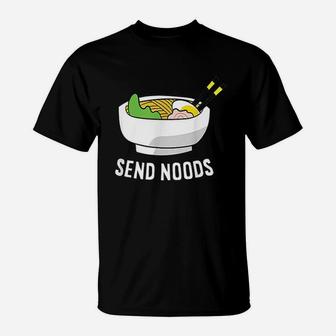 Funny Ramen Noodles Love Ramen Send Noods Ramen Lover Gift T-Shirt | Crazezy AU