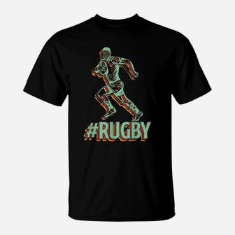 Funny Rugby Outfit Team Sport Rugby Fans Jersey T-Shirt | Crazezy UK