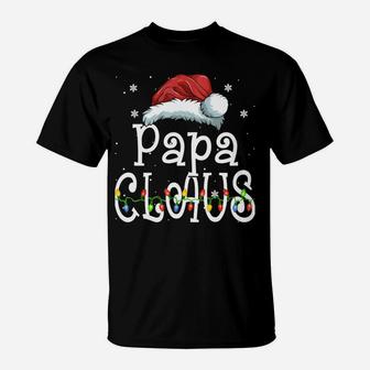 Funny Santa Papa Claus Christmas Family Gifts Sweatshirt T-Shirt | Crazezy