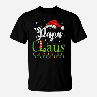 Funny Santa Papa Claus Christmas Matching Family Sweatshirt T-Shirt | Crazezy