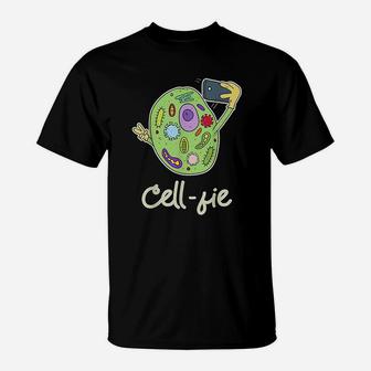 Funny Science Chemistry Cellfie T-Shirt | Crazezy DE