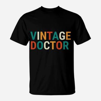 Funny Vintage Doctor Definition Noun Medical Sweatshirt T-Shirt | Crazezy