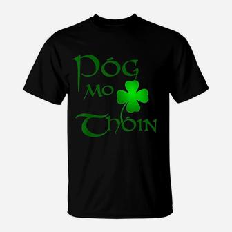 Gaelic Saying Kiss My A Irish St Patricks Day T-Shirt - Thegiftio UK