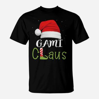 Gami Claus Family Group Matching Pajama Funny Christmas Gift T-Shirt | Crazezy AU