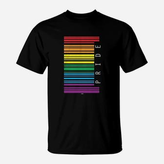 Gay Pride Barcode T-Shirt | Crazezy