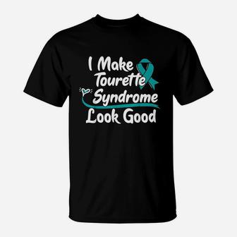 Gift For Tourette Syndrome Patients T-Shirt | Crazezy CA