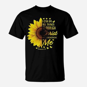 Gifts Women Sunflower T-Shirt | Crazezy