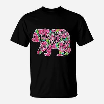 Girlie Girl Originals Mama Bear Floral T-Shirt | Crazezy