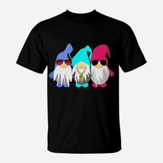 Gnome Hoodie Gnome Gift Chillin With My Gnomies Mythical T-Shirt | Crazezy UK