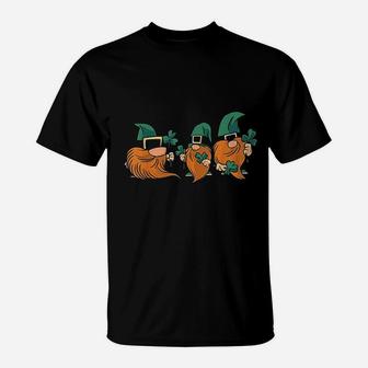 Gnome St Patrick Day Irish Green Saint Patrick Lucky Gift T-Shirt - Thegiftio