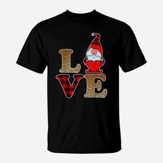 Gnome Valentines Day Love Valentine Gnomes Heart Women T-Shirt | Crazezy UK