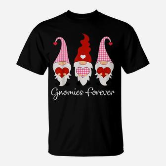Gnomies Forever Valentine Gnome Best Friends Matching T-Shirt | Crazezy UK