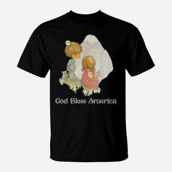 God Bless America T-Shirt - Monsterry