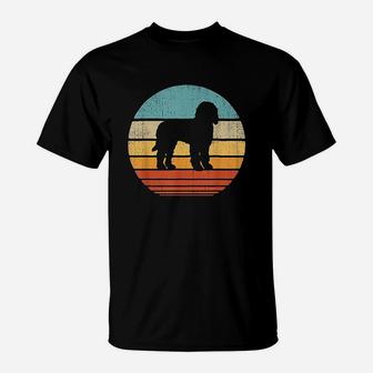 Goldendoodle Vintage Silhouette 60S 70S Retro Gift Dog Lover T-Shirt | Crazezy CA