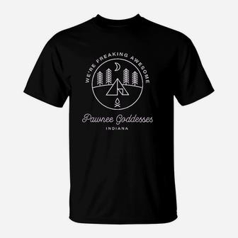 Good Clothes Co Pawnee Goddesses Parks And Rec T-Shirt | Crazezy AU