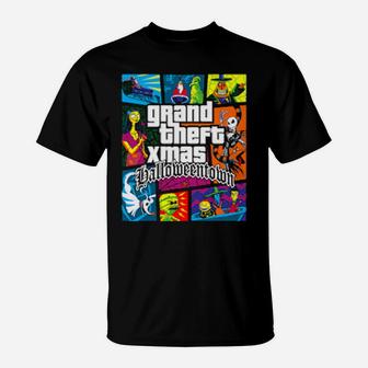 Grand Theft Xmas T-Shirt - Monsterry