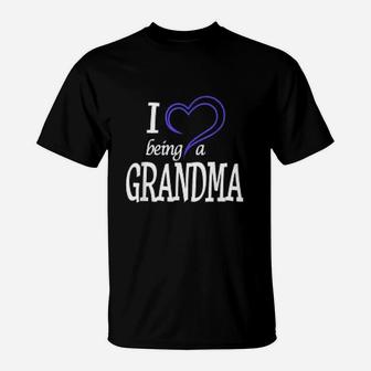 Grandma I Love Being A Grandma Gift T-Shirt - Thegiftio UK
