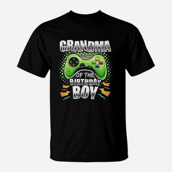 Grandma Of The Birthday Boy T-Shirt | Crazezy CA