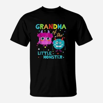 Grandma Of The Little Monster T-Shirt | Crazezy CA